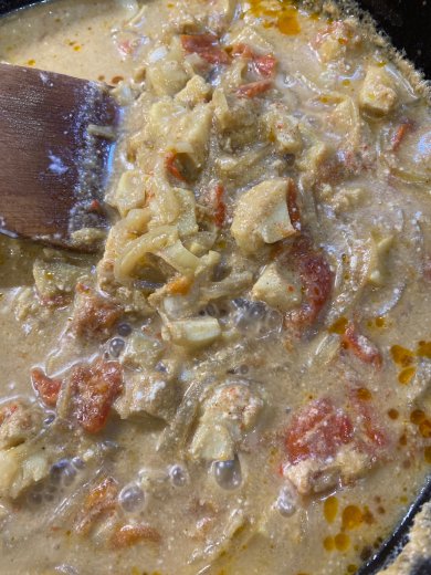 Рыбное карри с кокосовым соусом - Шаг 1