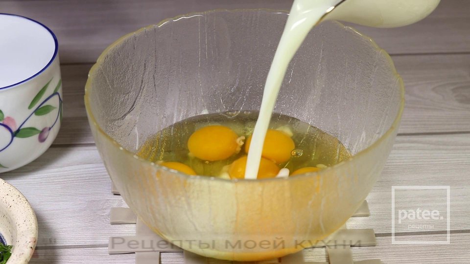 Омлет с овощами - Шаг 5