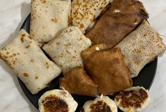 Блины на Масленицу с начинкой