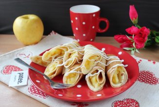 Блинчики с яблоками