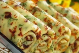 Сырные блинчики