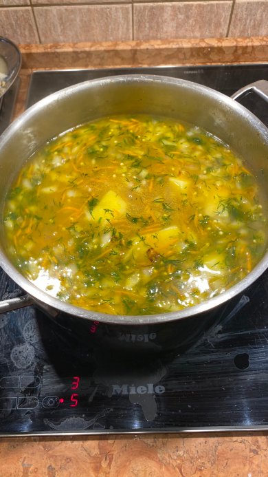 Уха из камбалы с сайдой - Шаг 14