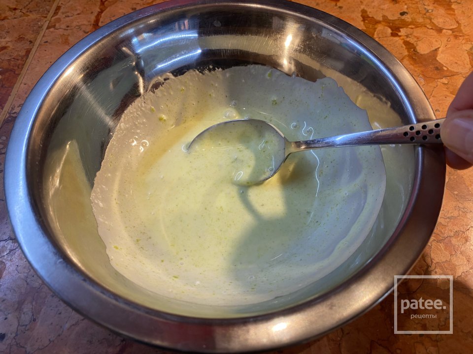 Блины с крабами - Шаг 6