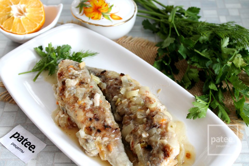 Хек по-домашнему на сковороде - Шаг 16