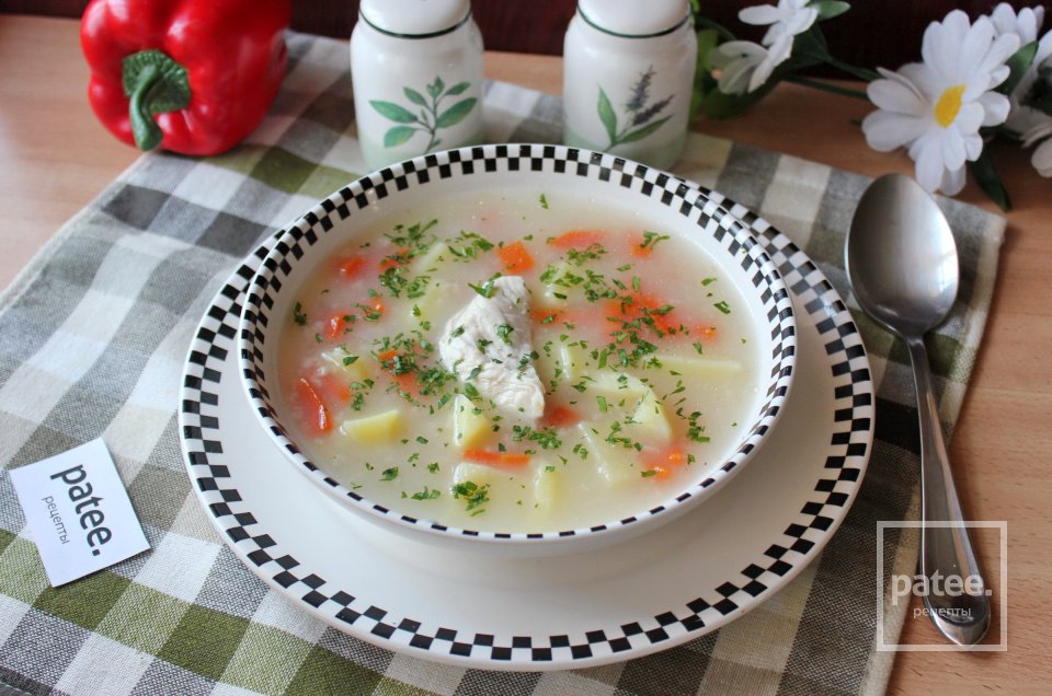 Овсяный суп с куриным филе - Шаг 9