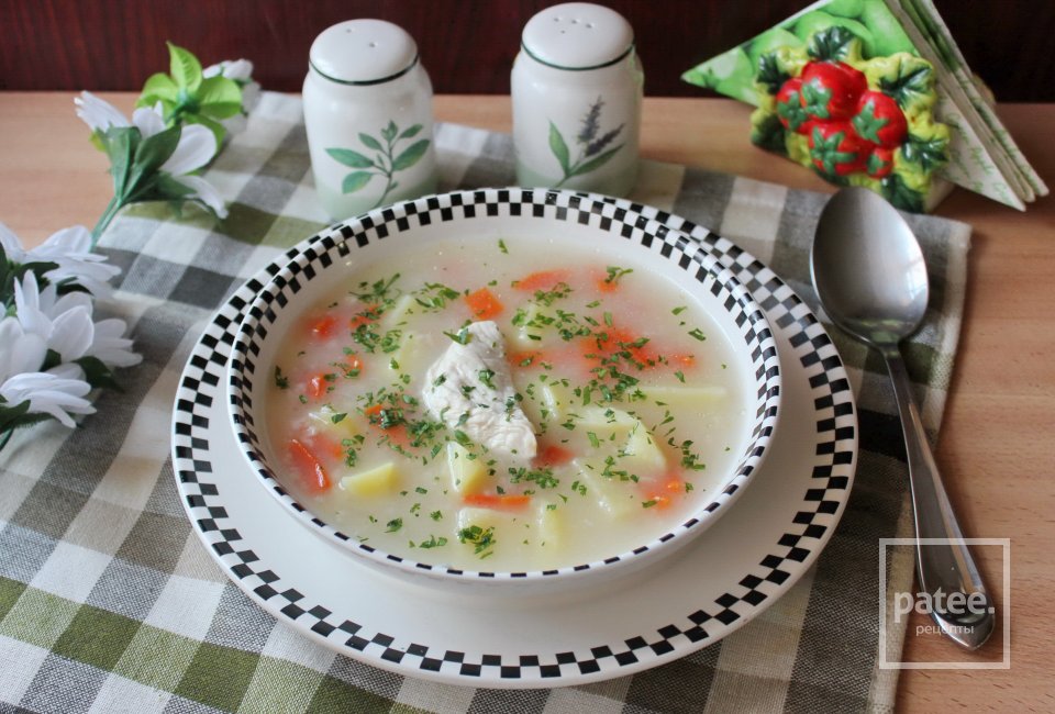 Овсяный суп с куриным филе - Шаг 10