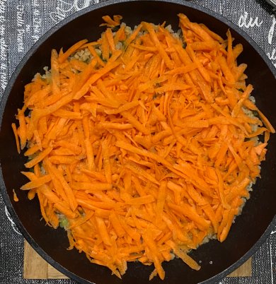 Постный рецепт: булгур с грибами и морковью - Шаг 5