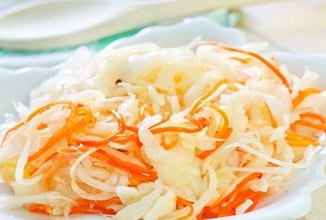 Быстрая квашенная капуста