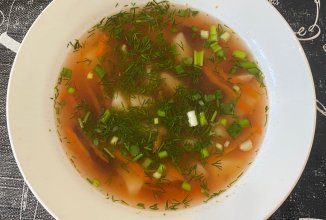 Тосканский фасолевый суп 🥣 не постный рецепт