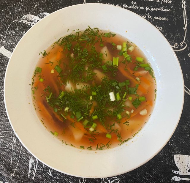 Тосканский фасолевый суп 🥣 не постный рецепт