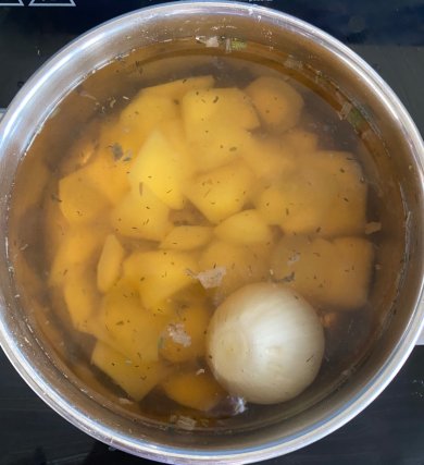 Тосканский фасолевый суп 🥣 не постный рецепт - Шаг 2