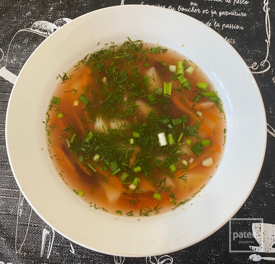 Тосканский фасолевый суп 🥣 не постный рецепт - Шаг 7