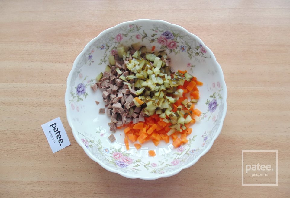 Салат из свиного языка - Шаг 4