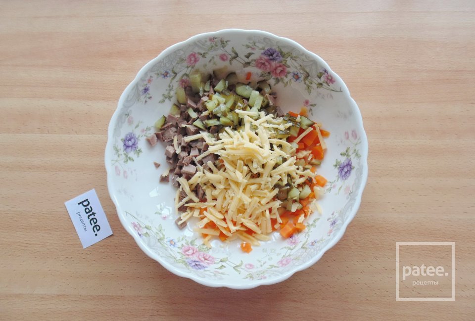 Салат из свиного языка - Шаг 5