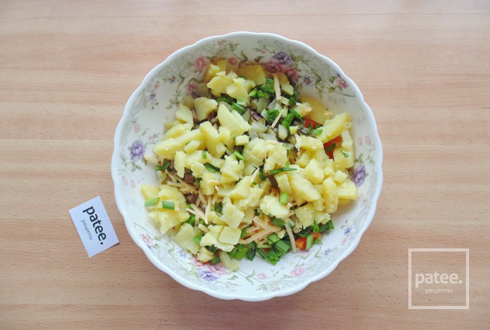 Салат из свиного языка - Шаг 7