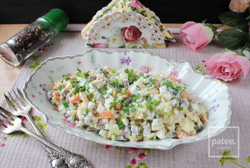 Салат из свиного языка - Шаг 13