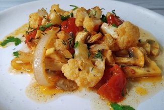 Запеченные овощи в духовке