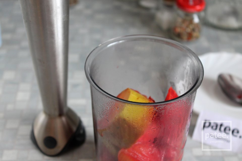 Крем-борщ на курином бульоне - Шаг 14