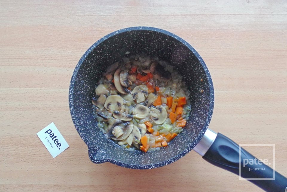 Булгур с грибами - Шаг 5