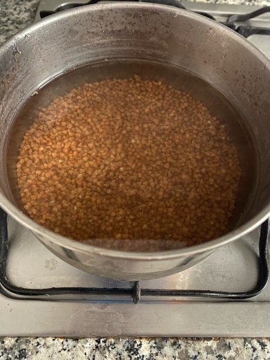 Гречка в сливочном соусе - Шаг 2