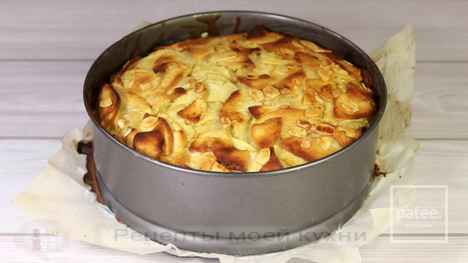 Сливочный пирог с яблоками - Шаг 11