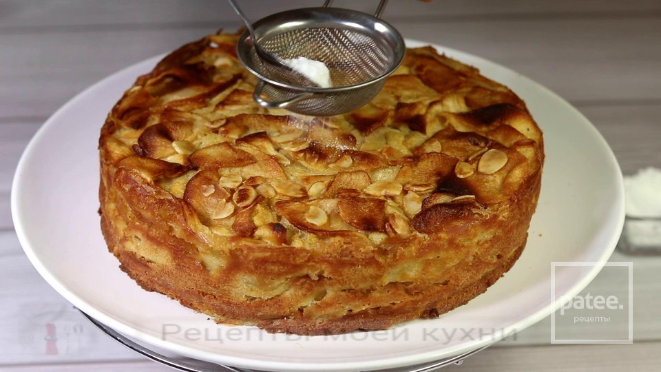 Сливочный пирог с яблоками - Шаг 12