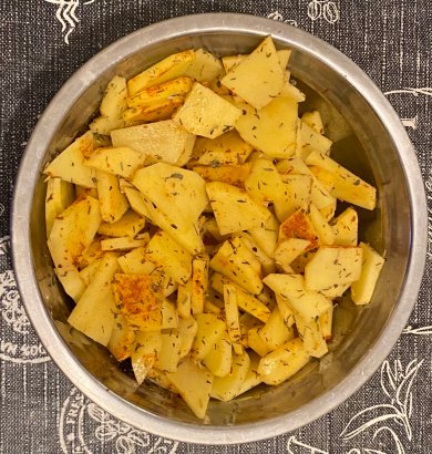 Жаренный картофель 🥔 по-техасски - Шаг 1