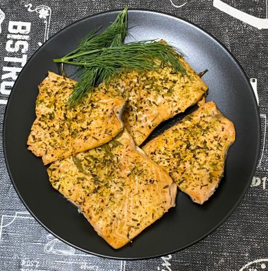 Форель запечённая с укропом и лимоном - Шаг 6