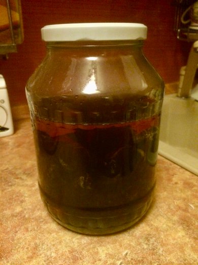 Сливовый ликёр. - Шаг 5