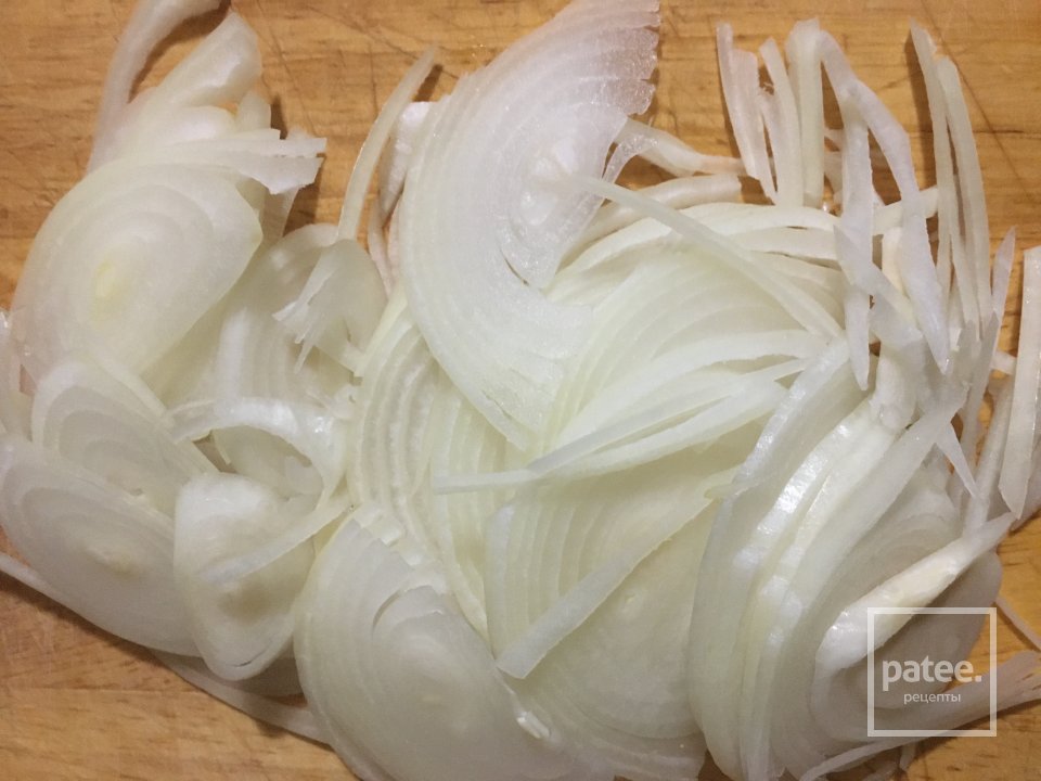 Салат с дайконом и копчёной курицей. - Шаг 2