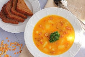 Суп гороховый с копчёностями 🍲