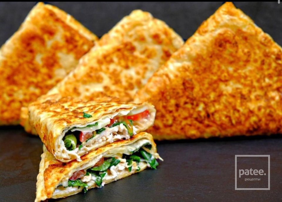 Конвертики из лаваша 🫓 - Шаг 1