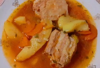 Соус из свиных ребрышек 😋