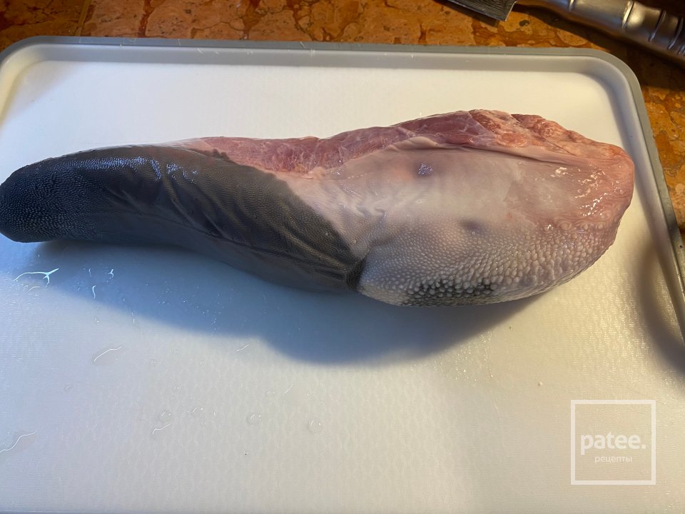 Господарский свекольник с языком - Шаг 1