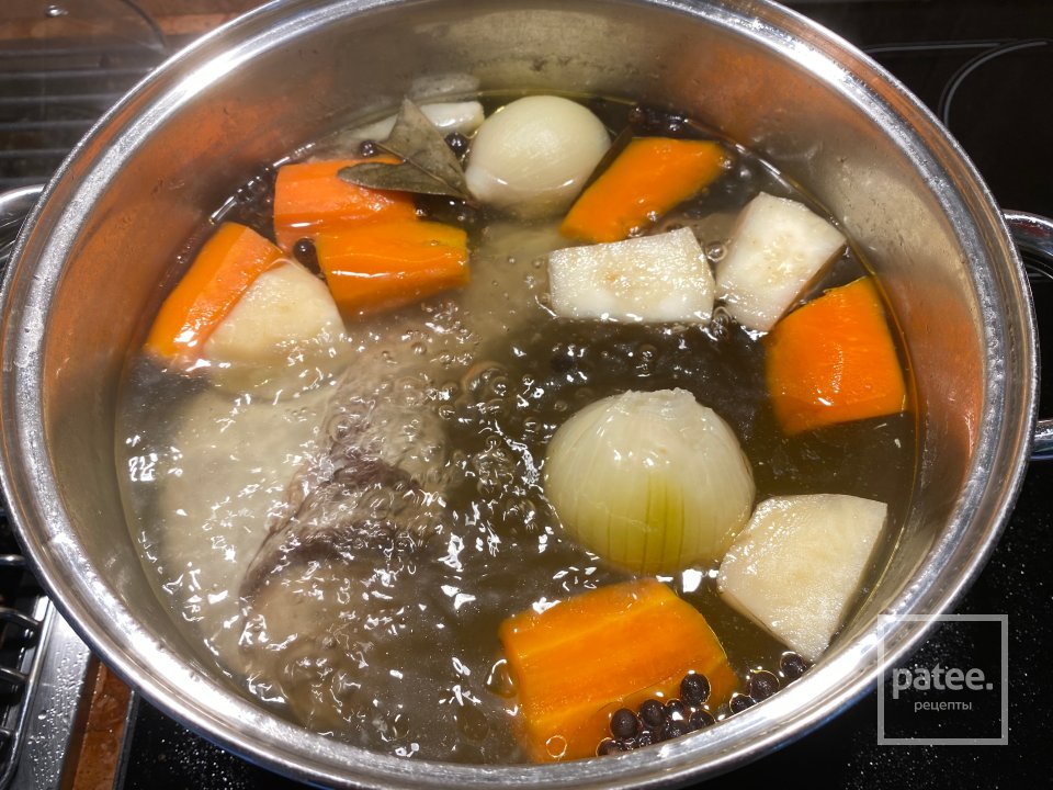 Господарский свекольник с языком - Шаг 2