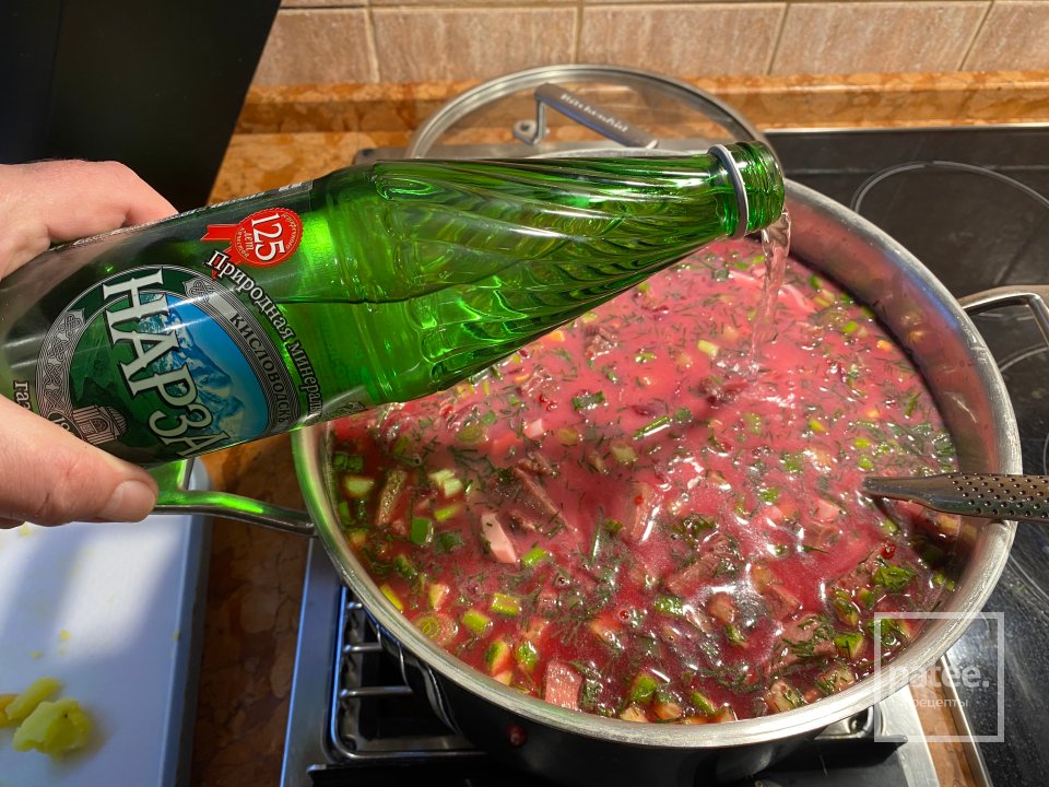 Господарский свекольник с языком - Шаг 13