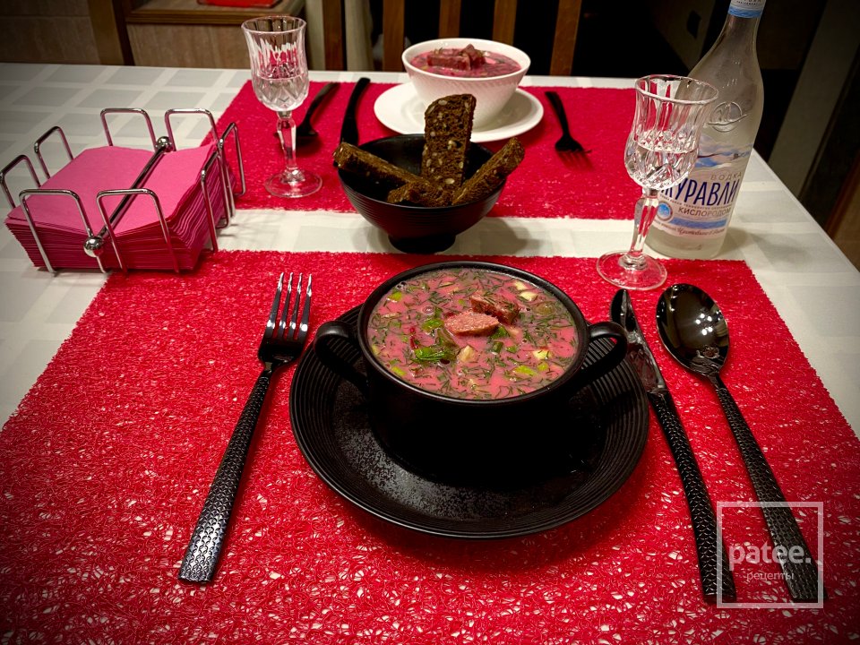 Господарский свекольник с языком - Шаг 14