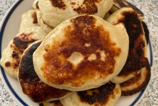 Оладьи на кефире!