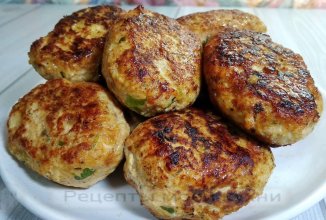 Куриные котлеты с кабачком