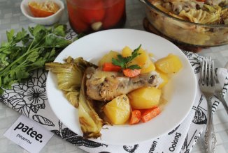 Буглама с куриными ножками в духовке