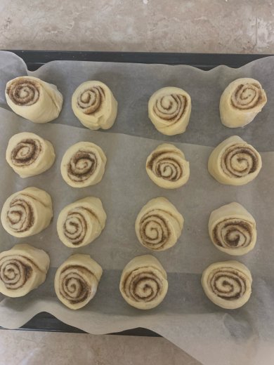 Синнабоны с корицей - Шаг 4