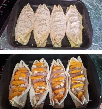 Лодочки из лаваша с куриным филе - Шаг 1