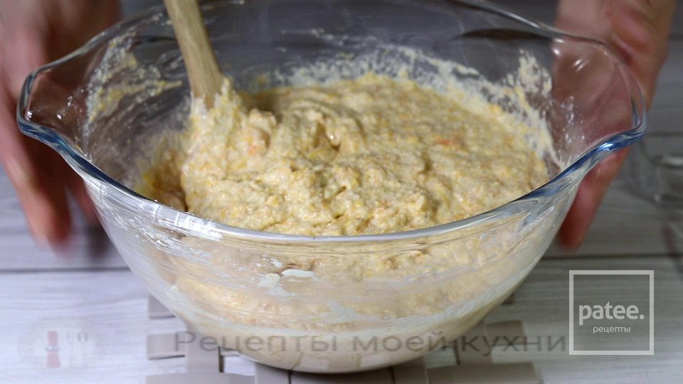 Тыквенный манник в заливке с апельсиновым вкусом - Шаг 8