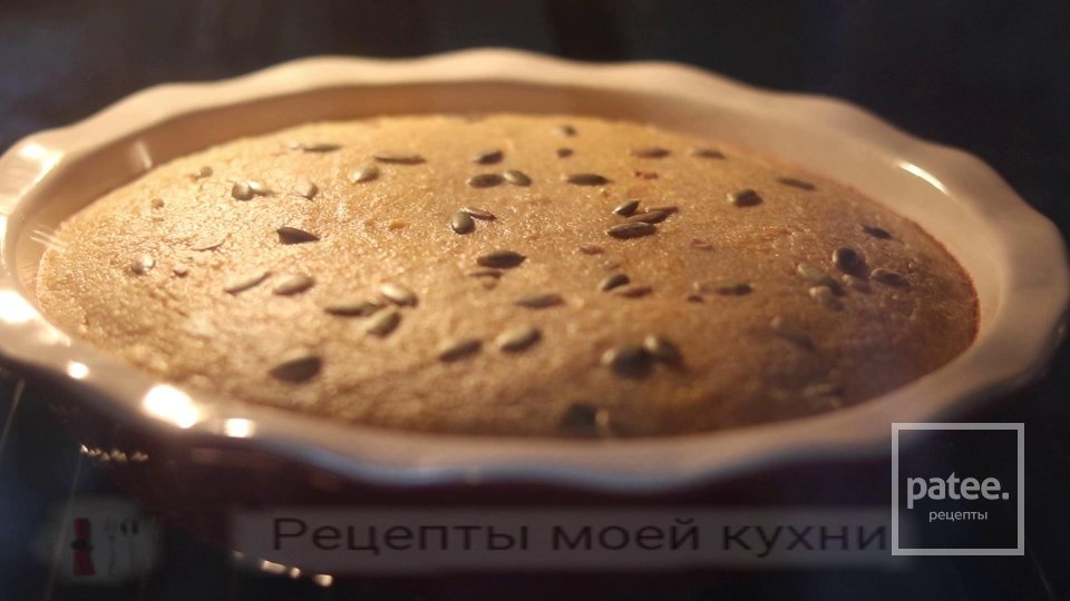 Тыквенный манник в заливке с апельсиновым вкусом - Шаг 11