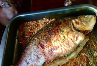 Карп в пиве.