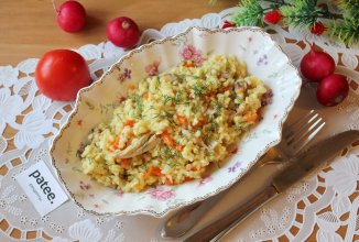 Булгур с курицей