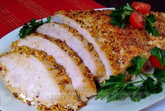 Нежное и сочное филе индейки в духовке