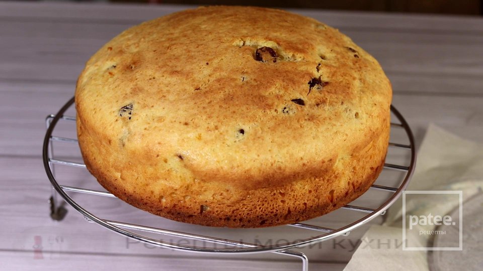 Быстрый творожный кулич без дрожжей - Шаг 10