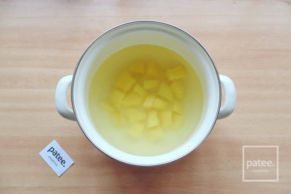 Суп с шампиньонами и лапшой удон - Шаг 5