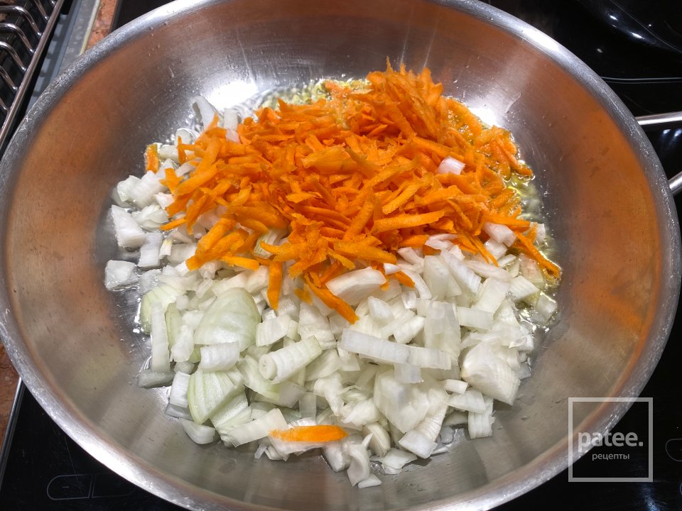 Крем-суп из зелёного горошка с зеленью - Шаг 5